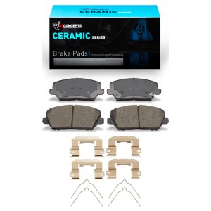 Hyundai Veloster Brake Pads - Front - R1 Concepts - Ceramic - `16-`17